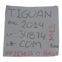 Comando Ar Condicionado Painel Tiguan 2014 Original