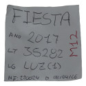 Luz Cortesia Dianteira Interna Teto Fiesta 2017 Original