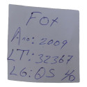 Quebra Sol Lado Direito Fox 2009 Spacefox Crossfox Original