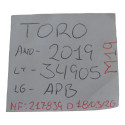 Encosto Apoio Braço Console Central Toro 2019 Original Preto