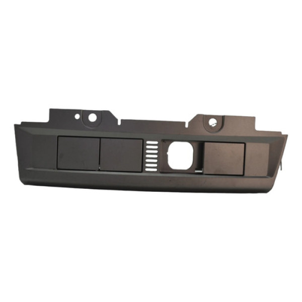 Moldura Botão Falso Cego Painel Ford Focus 2011 Original Prateado