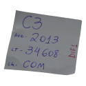Comando Ar Condicionado Painel Central C3 2013 Original