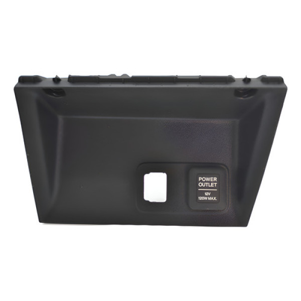 Moldura Com Tomada Energia 12v Honda Civic 2014 Original Preto