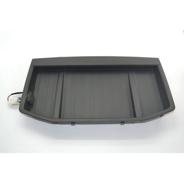 Porta Treco Superior Painel Com Tomada Amarok 2020 Original Preto