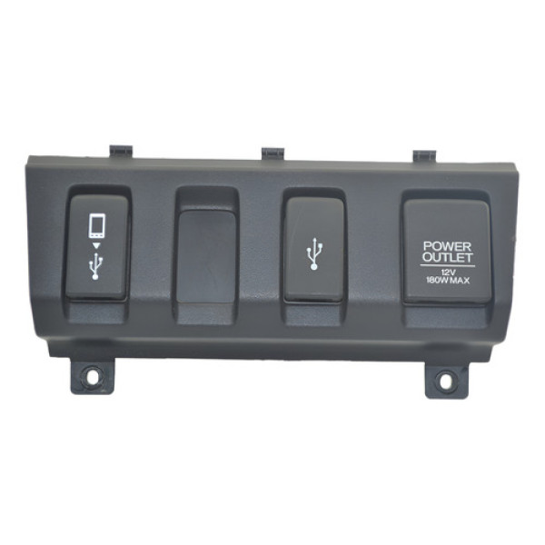 Moldura Com Entrada Tomada 12v Usb Honda Hr-v 2020 Original