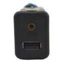 Entrada Usb Auxiliar Onix Cobalt Prisma 13 A 19 Original Preto