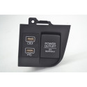 Entrada Dupla Usb Tomada 12v Honda City 2023 2024 Original