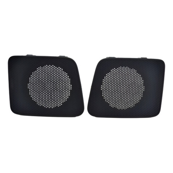 Par Tela Alto Falante Painel Nissan Frontier 2012 Original Preto