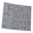 Quebra Sol Ld Esquerdo Motorista Fox 2013 Crossfox Original