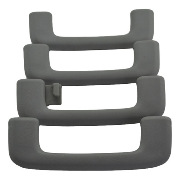 Kit Com 4 Puxador Alça Teto Pqp Asx 2013 Original Cinza