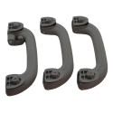 Kit 3 Puxador Alça Teto Pqp Hyundai I30 2012 Original
