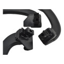 Kit 3 Puxador Alça Teto Pqp Fastback 2023 Origina Preto