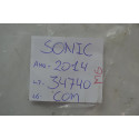 Comando Ar Condicionado Painel Sonic 2014 Original Gm