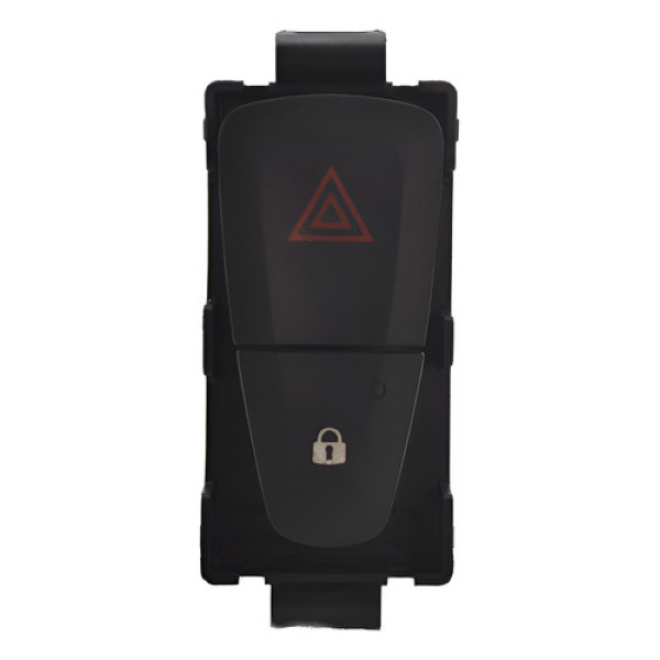 Botão Pisca Alerta Trava Logan 2020 Sandero Original - Preto