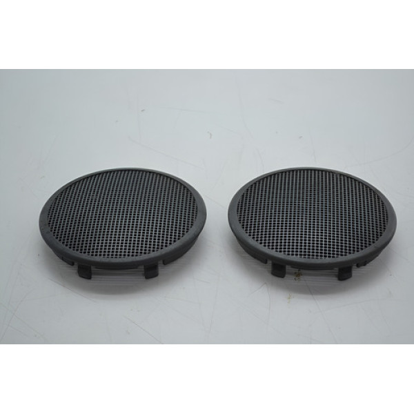 Par Tela Alto Falante Painel Renault Megane 2009 Original Preto