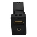 Entrada Conector Usb Auxiliar Console Corolla 2014 Original