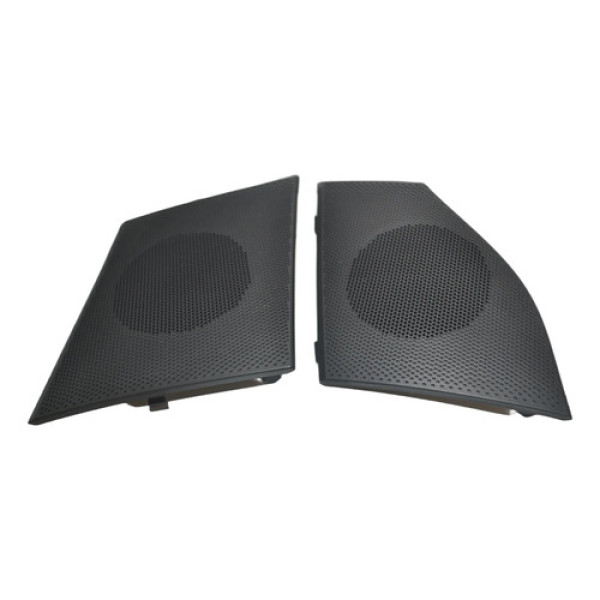Par Tela Som Alto Falante Painel Kwid 2020 Original Preto