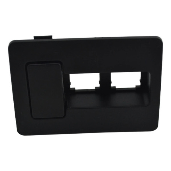 Moldura Botão Falso Cego Painel C3 Picasso 2015 Original Preto