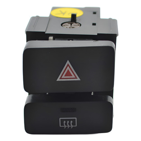 Botão Pisca Alerta Desembaçador Corolla Xei 2007 Original Preto