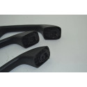 Kit 3 Puxador Apoio Alça Teto Pqp Duster 2015 A 2020 Origina Preto