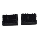 Par Botão Cego Falso Painel Vw Fox 2007 Crossfox Original