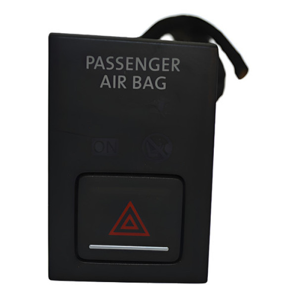 Botão Pisca Alerta Painel Vw Golf 2017 Bora Original - Preto