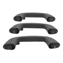Kit 3 Puxador Alça Apoio Teto Pqp Etios 2013 Original Cinza