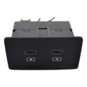 Entrada Conector Usb Tipo C Console A3 2023 Original Preto