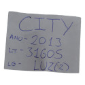 Luz Interna Teto Central Traseira Honda City 2013 Original
