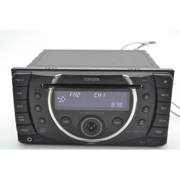 Radio Som Painel Usb Auxiliar Toyota Rav 4 2011 Original