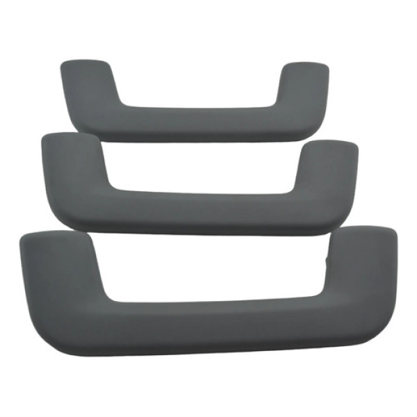 Kit 3 Puxador Alça Teto Pqp Arrizo 5 2021 Original Cinza