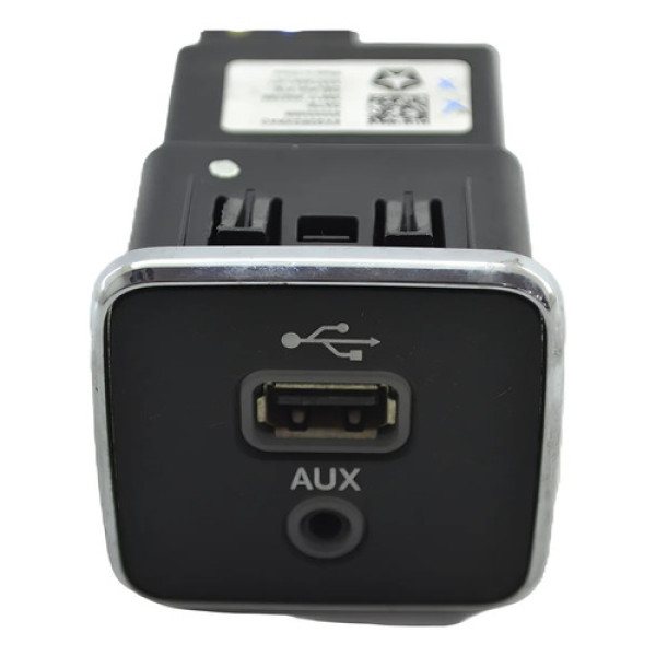Entrada Conector Usb Aux Jeep Compass 2017 A 2021 Original Preto