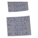 Quebra Sol Lado Esquerdo Motorista Sandero 2018 Original