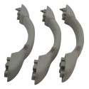 Kit 3 Puxador Alça Teto Pqp Interno Citroen C3 2012 Original