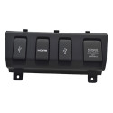 Moldura Usb Auxiliar Tomada 12v Honda Hr-v Hrv 2016 Original - Preto