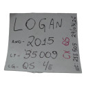 Quebra Sol Lado Esquerdo Motorista Logan 2015 Sandero Origin
