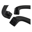 Kit 3 Puxador Alça Teto Pqp Fastback 2023 Origina Preto