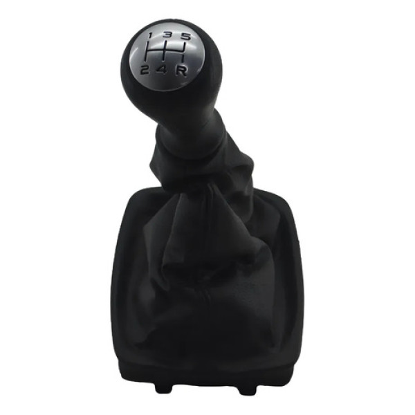 Manopla Com Coifa Cambio Manual Peugeot 207 2008 A 2015 Preto