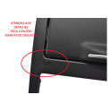 Moldura Central Multimidia Painel Nissan Tiida 2012 Original Preto