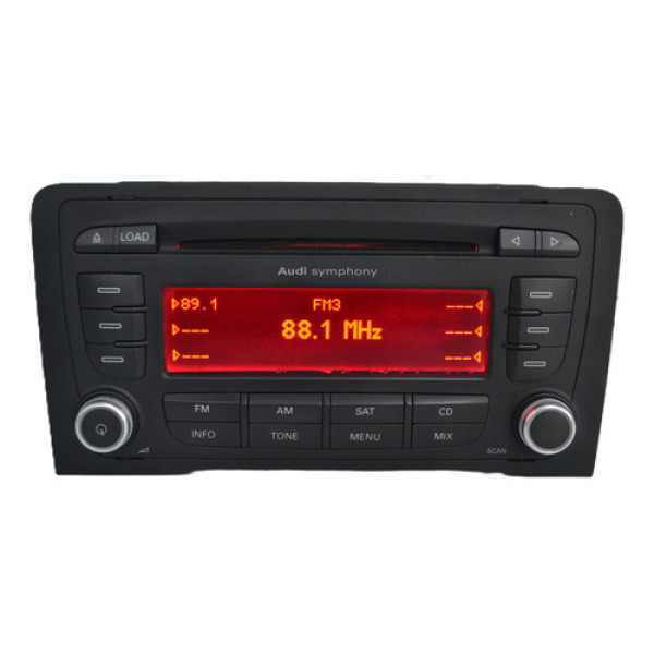 Radio Aparelho Som Painel Audi A3 2009 Original- C/detalhe