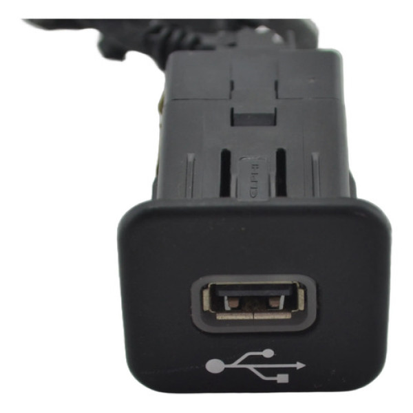 Entrada Conector Usb Argo 2019 Cronos Original Preto