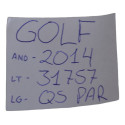 Par Quebra Sol Lado Esquerdo Direito Vw Golf 2014 Original