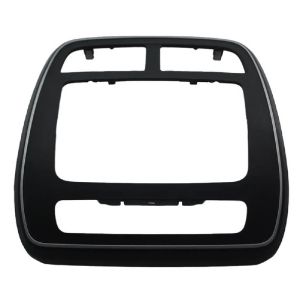Moldura Radio Central Painel Kwid 2020 A 2024 Original Preto