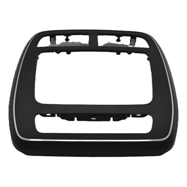 Moldura Radio Painel Central Renault Kwid 2017 A 2022 Origin Preto