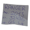 Quebra Sol Lado Esquerdo Motorista Ranger 2013 Original