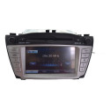 Radio Multimidia Painel Ix35 2012 Original N/pega Cd Cinza/preto