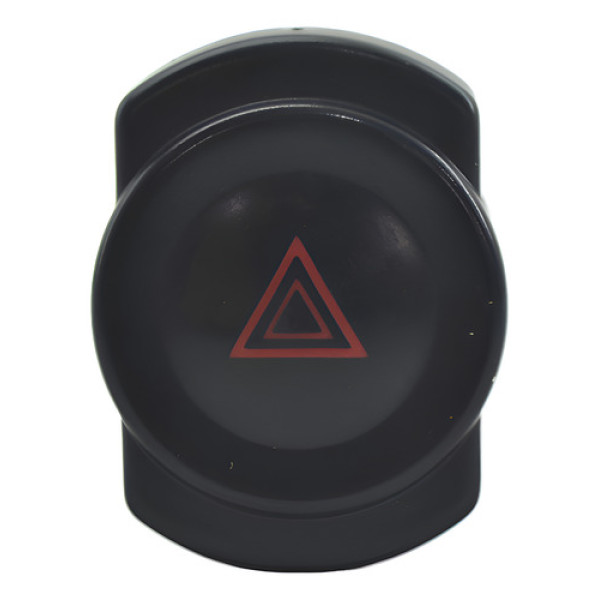 Botão Pisca Alerta Painel Renault Sandero 2010 Original - Preto