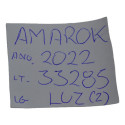 Luz Cortesia Teto Interna Vw Amarok 2022 Original