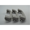 Kit 3 Puxador Alça Teto Pqp Chevrolet Tracker 2022 Original