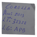 Apoio Encosto Braço Console Corolla 2013 Original